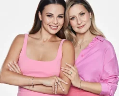 Zawieszka z żółtego złota z diamentami i topazem - próba 585