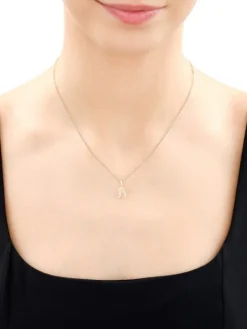 Zawieszka z żółtego złota z diamentem i topazami - ważka - próba 375