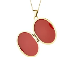 Zawieszka z żółtego złota z diamentami - kot - 0,008 ct - próba 375