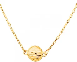 Zloty naszyjnik, ankier