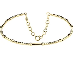 Złota bransoletka - kulki
