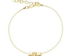 Złota bransoletka - mama