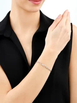 Złota bransoletka - nieskończoności