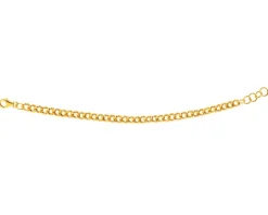 Złota bransoletka - pancerka