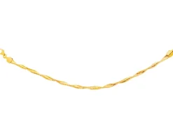 Złota bransoletka elastyczna