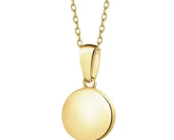 Złota zawieszka z opalitem