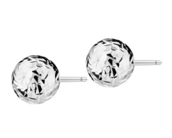 Złote kolczyki - kulki