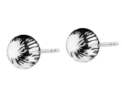 Złote kolczyki - kulki