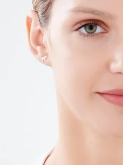 Złote kolczyki - pieski