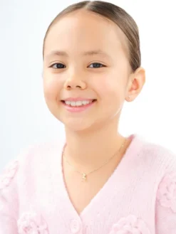 Złote kolczyki i zawieszka - komplet - delfinki