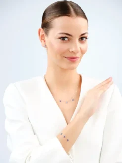 Złote kolczyki z cyrkoniami