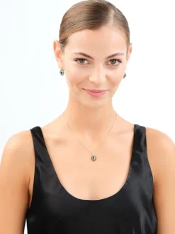 Złote kolczyki z cyrkoniami