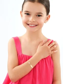 Złote kolczyki z emalią - motyle