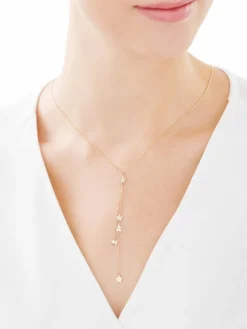 Złoty naszyjnik - gwiazdy