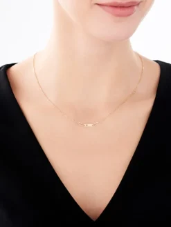 Złoty naszyjnik - I love you