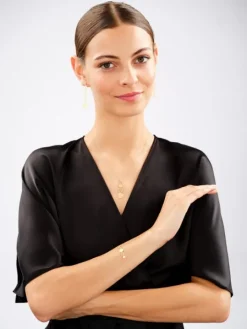 Złoty naszyjnik - koła