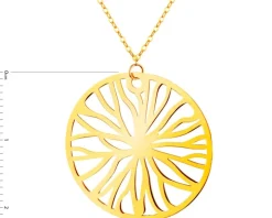 Złoty naszyjnik - koło