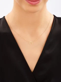 Złoty naszyjnik - Księżyc