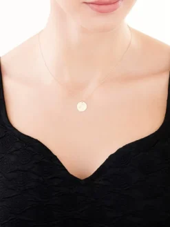 Złoty naszyjnik - kwiaty