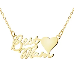 Złoty naszyjnik - mama