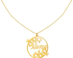 Złoty naszyjnik - mama