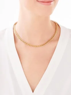 Złoty naszyjnik - mona lisa