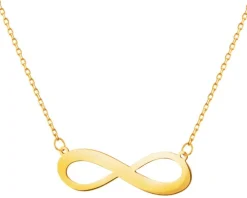 Złoty naszyjnik - nieskończoność