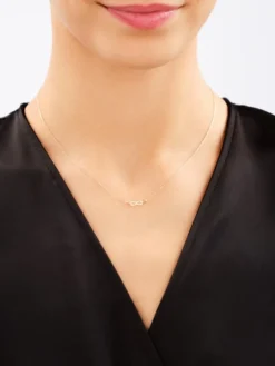 Złoty naszyjnik - nieskończoność