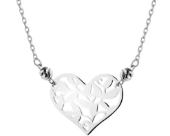 Złoty naszyjnik - serce