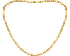 Złoty naszyjnik - splot królewski