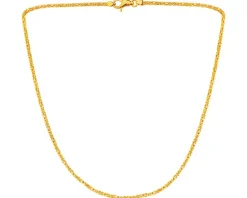 Złoty naszyjnik - splot królewski