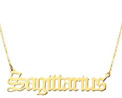 Złoty naszyjnik - Strzelec