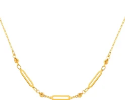 Złoty naszyjnik, ankier