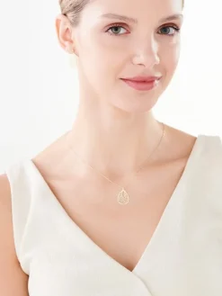 Złoty naszyjnik, ankier