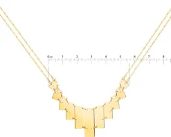 Złoty naszyjnik, ankier