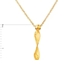 Złoty naszyjnik, ankier