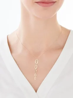 Złoty naszyjnik, ankier