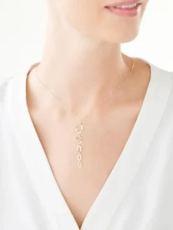 Złoty naszyjnik, ankier