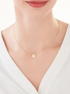 Złoty naszyjnik, ankier - ABRh-