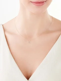 Złoty naszyjnik, ankier - gwiazdy