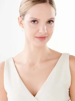 Złoty naszyjnik, ankier - gwiazdy