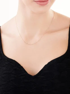 Złoty naszyjnik, ankier - kulki