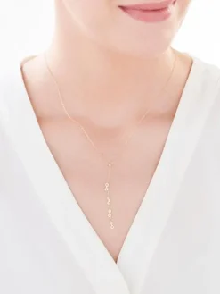 Złoty naszyjnik, ankier - nieskończoności