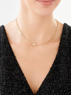 Złoty naszyjnik, figaro