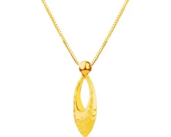 Złoty naszyjnik, kostka