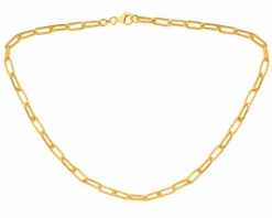 Złoty naszyjnik, paper clip