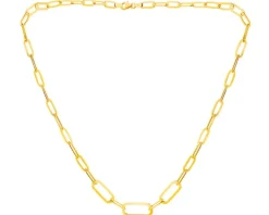 Złoty naszyjnik, paper clip