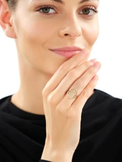 Złoty pierścionek - łapacz snów