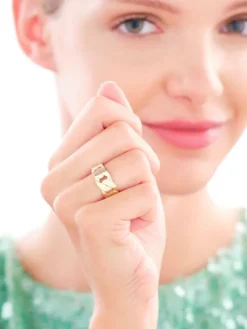 Złoty pierścionek - pancerka