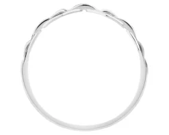 Złoty pierścionek - serca